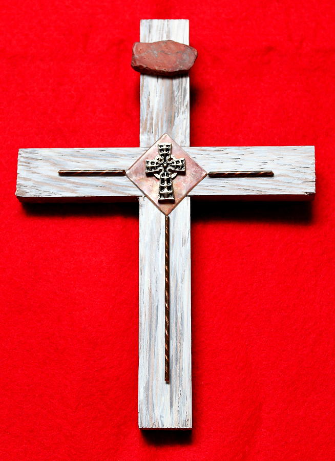 Small Cross VIII Photograph by M Diane Bonaparte