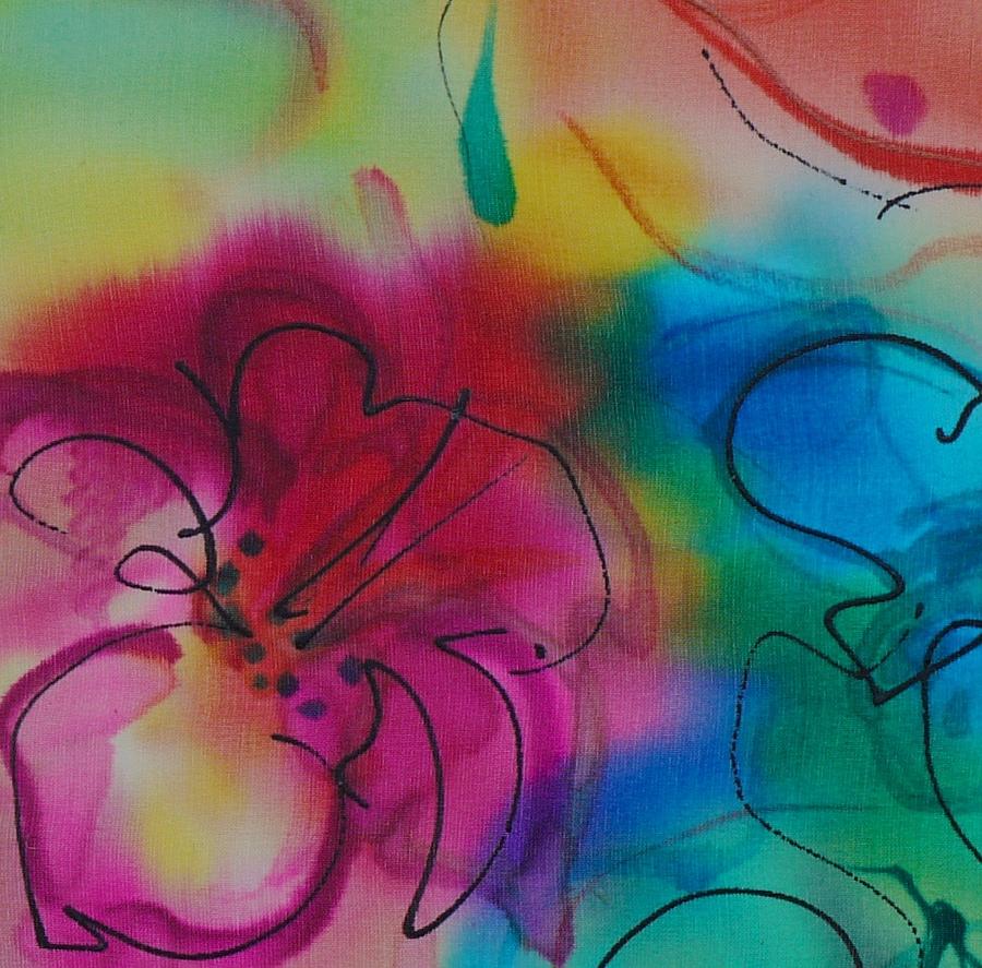 Small Flower 5 Painting by Barbara Pease
