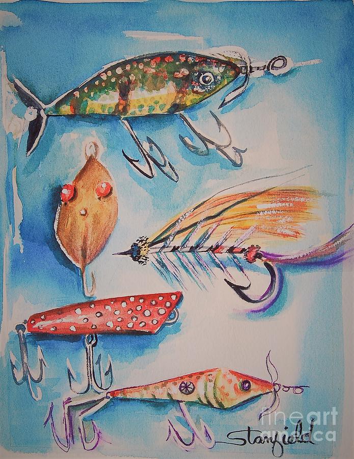 Small Fry- Fly Fishing IIi Painting