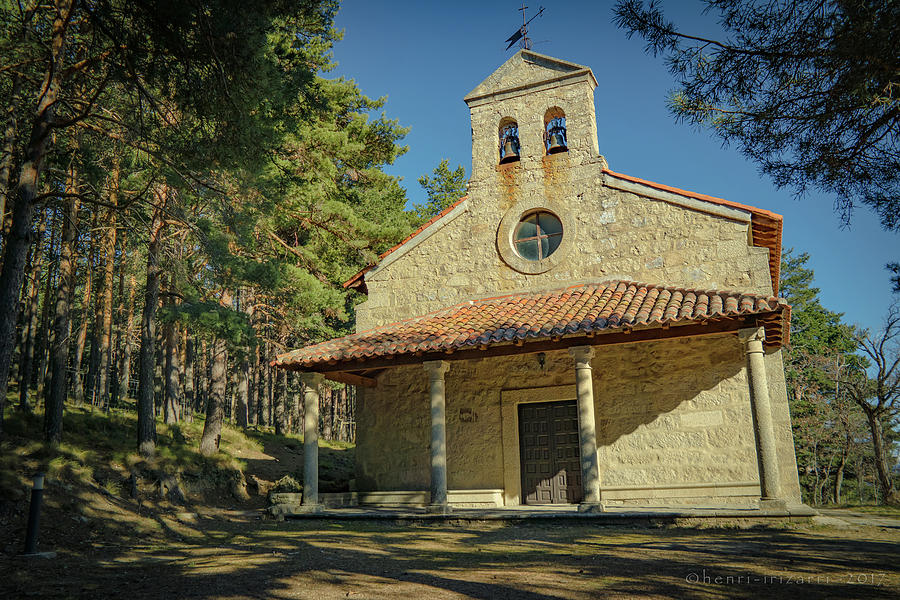 Small Gredos Chapel Photograph by Henri Irizarri