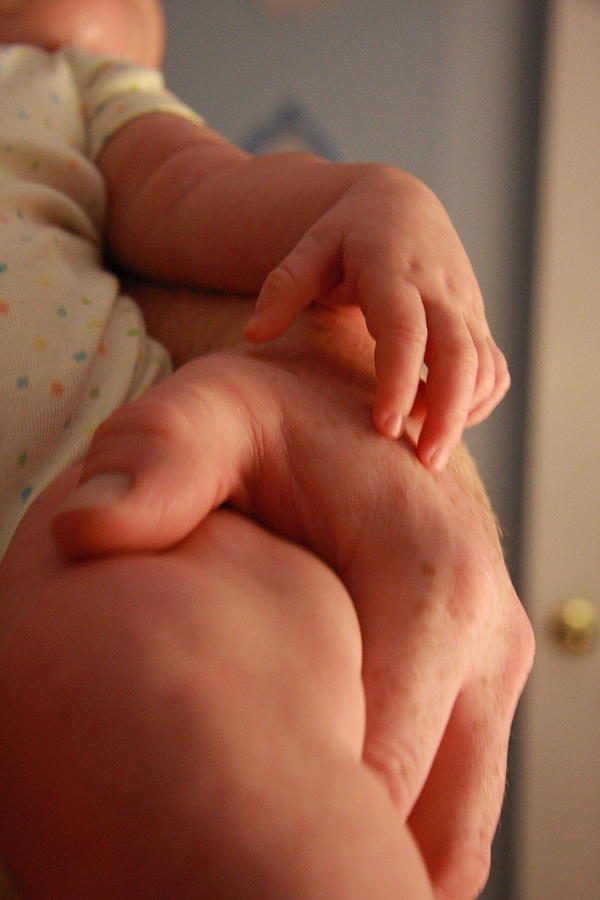 Baby Photograph - Small Hands by Jonathan Kotinek