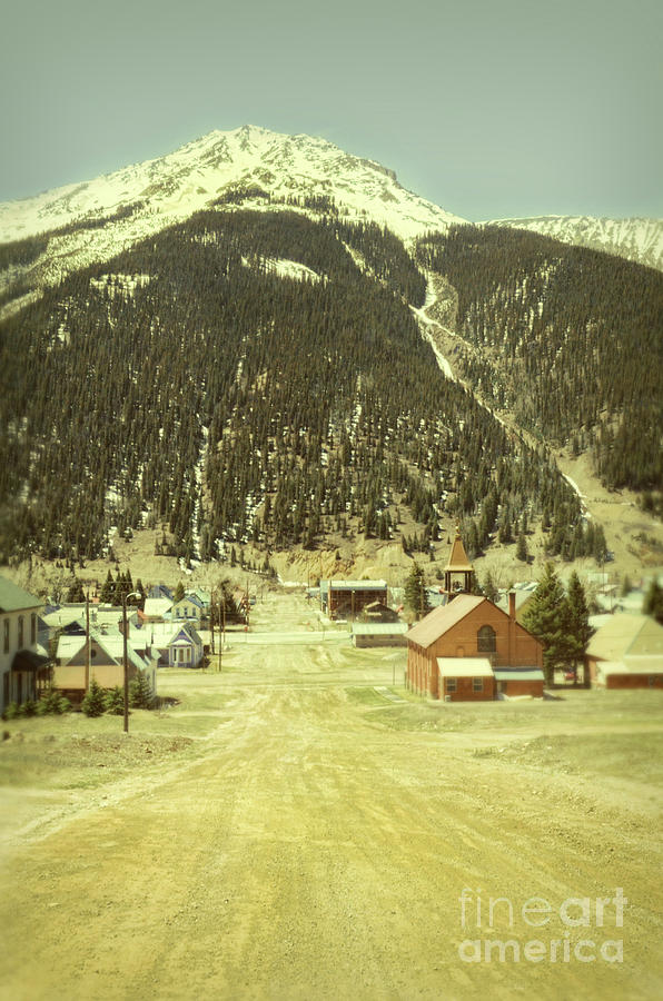 Small Rocky Mountain Town Photograph by Jill Battaglia