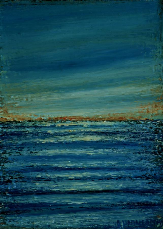 Small Seascape 7 Painting by Dimitra Papageorgiou - Fine Art America