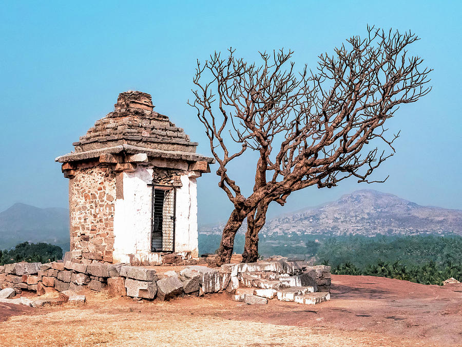 Small Shrine at Karnataka Photograph by Dominic Piperata