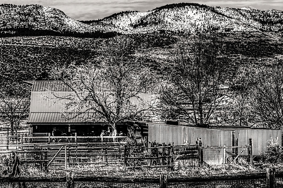 Small Stable Loveland Colorado Photograph by Roger Passman