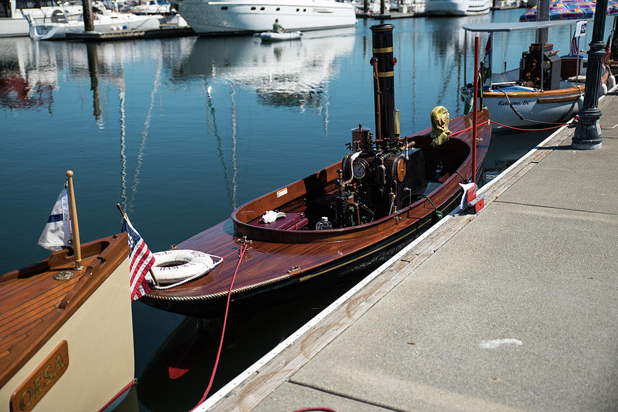 Small Steam Boat 2 Photograph by Tom Cochran