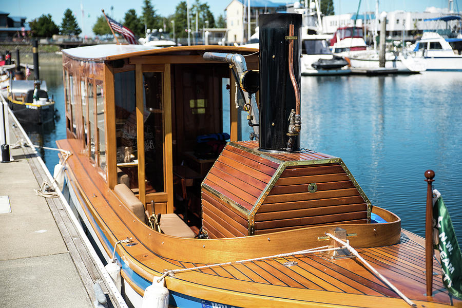 Small Steam Boat 9 Photograph by Tom Cochran
