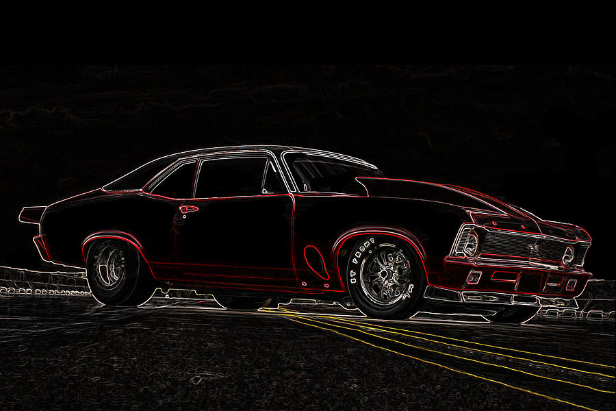 Small Tire Nova Digital Art by Darrell Foster Small Tire Nova Digital Art by Darrell Foster