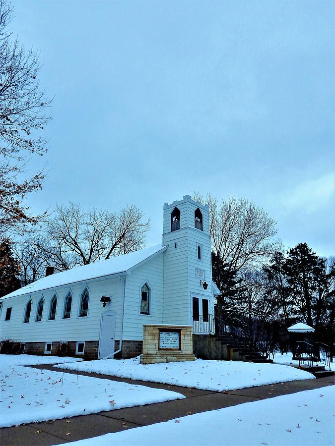 Small Town Church Photograph by Wild Thing
