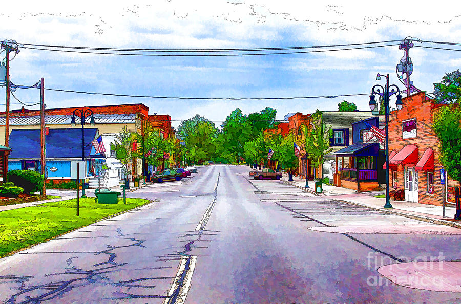 Small Town Ohio Photograph by Thomas Staff - Fine Art America