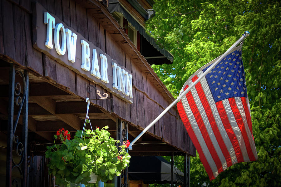 Small Town Patriotism Photograph by David Patterson