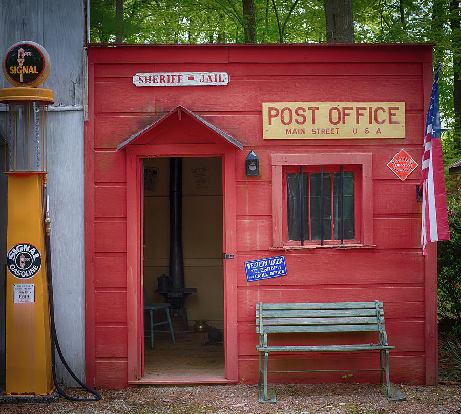 Small Town Post Office Photograph by Paul Freidlund