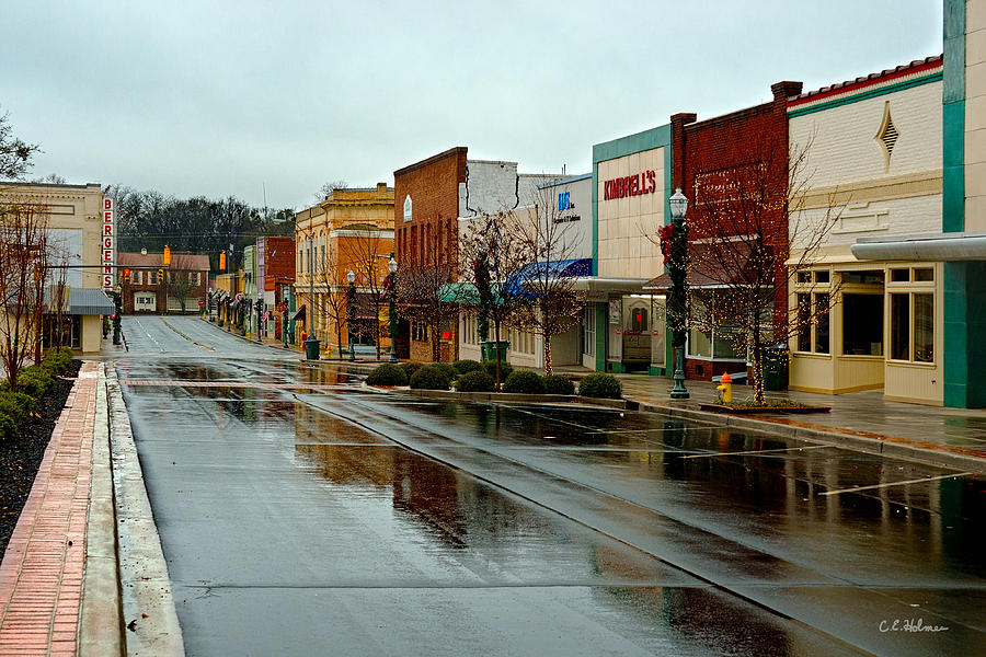 Small Town Sunday Morning Photograph by Christopher Holmes