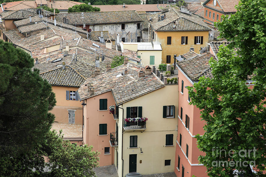 Small village in Umbria, Italy  Photograph by Vladi Alon
