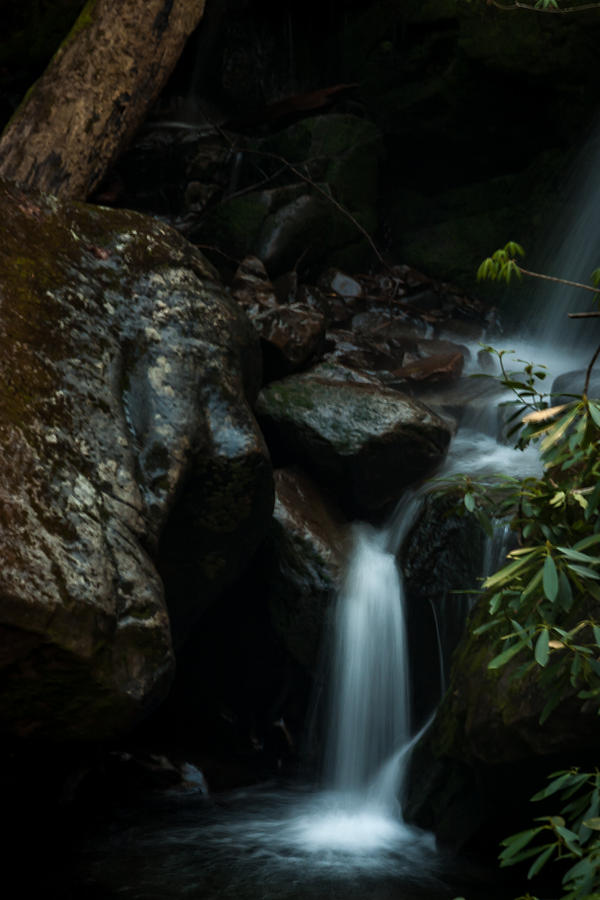Small Waterfall Photograph by Jay Stockhaus