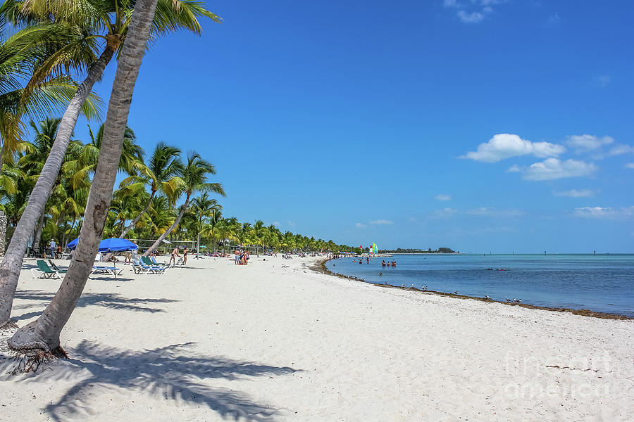 Smathers Beach Key West Photograph by Benny Marty