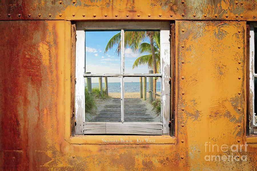 Smathers Beach Digital Art - Smathers Beach Key West by Paul Harding