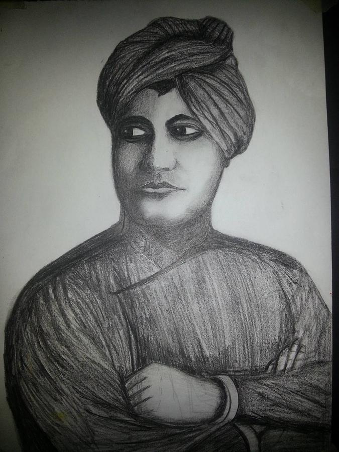 Smawy Vivekananda Painting by Vivekanand V