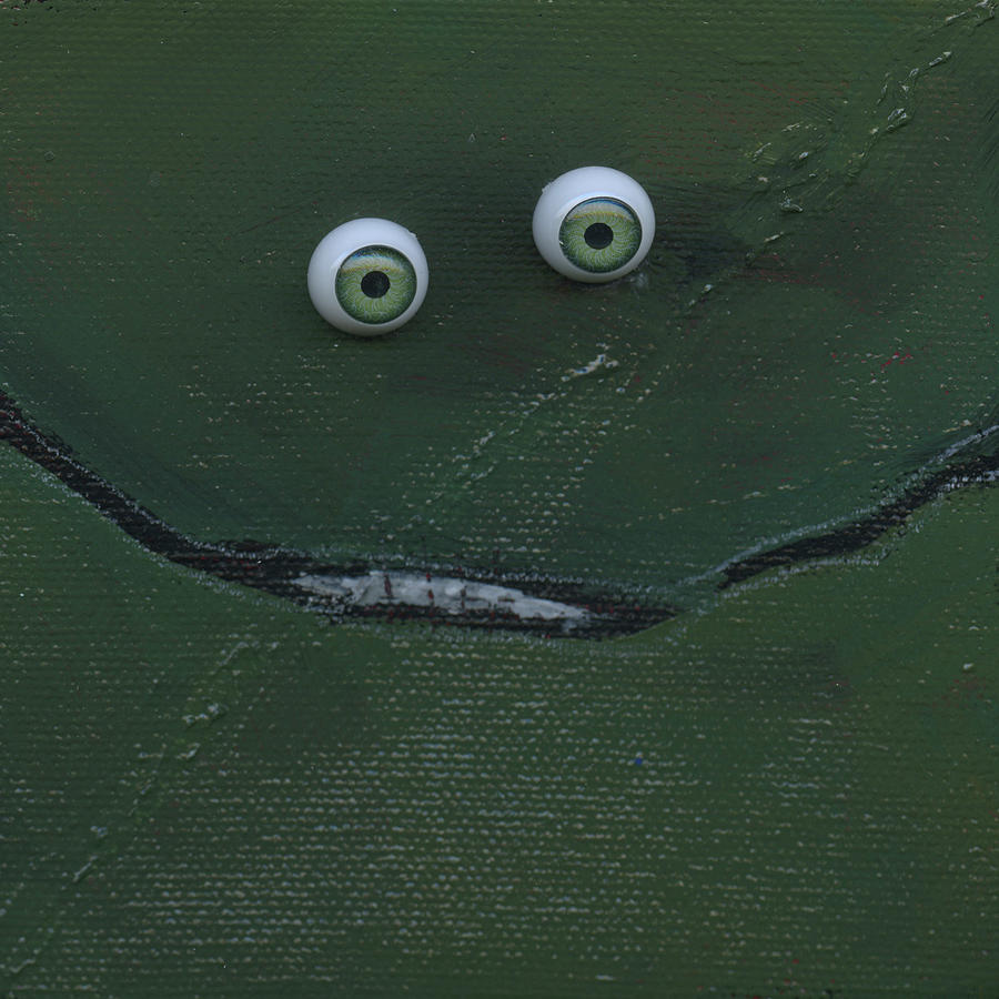 Smiin Eyes Number 5 Painting by Tim Nyberg