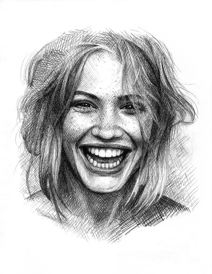Fake smile Ash Scarlett - Illustrations ART street