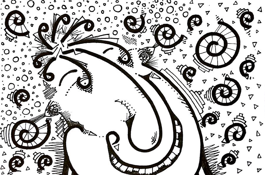 Smile Drawing by Daniel Rustad Smile Drawing by Daniel Rustad