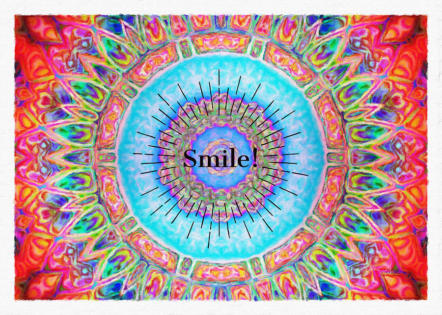 Smile Please Digital Art by Diane Lindon Coy