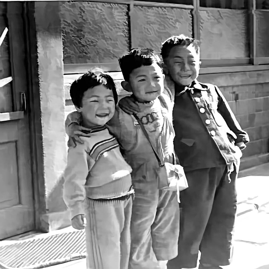 Smiles from Korea year 1955 Photograph by Dale Stillman