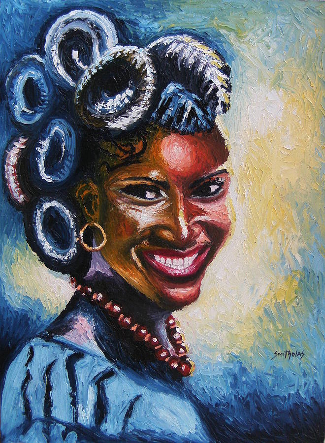 Smile Painting by Olaoluwa Smith