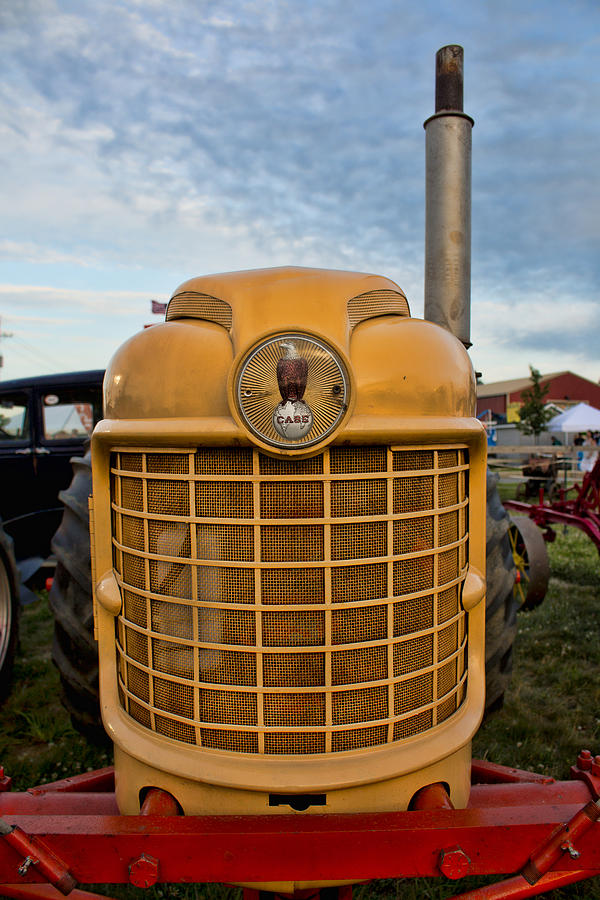 Smiling Case Tractor Photograph by Kristia Adams