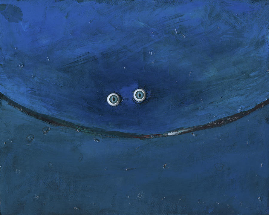 Smiling Eyes number 2 Painting by Tim Nyberg