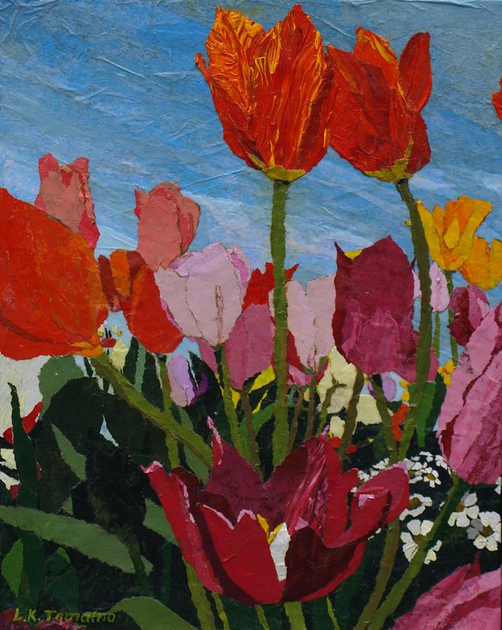 Flower Painting - Smith Bulbs by Leah  Tomaino