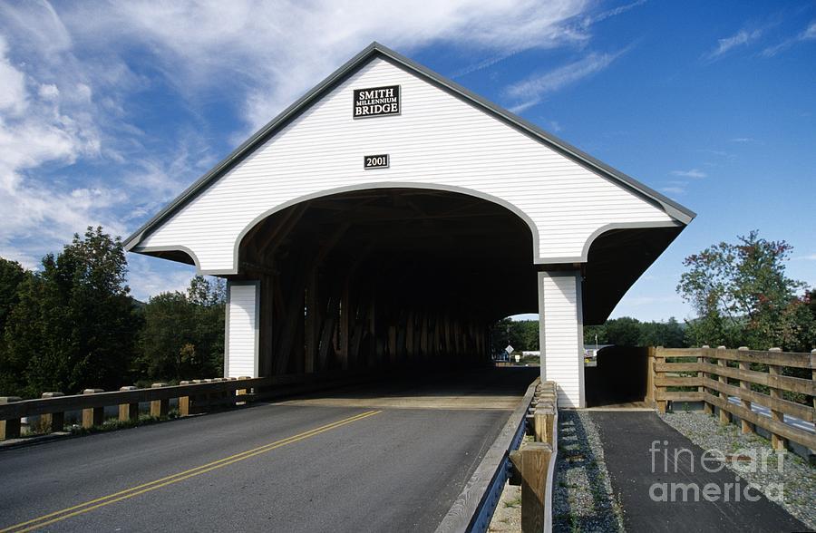 Smith Covered Bridge - Plymouth New Hampshire USA Photograph by Erin Paul Donovan