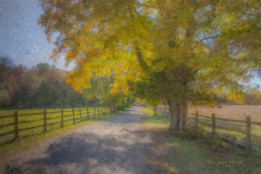 Smith Farm October Glory Painting by Bill McEntee