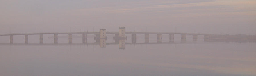 Smith Point Bridge Photograph by  Newwwman
