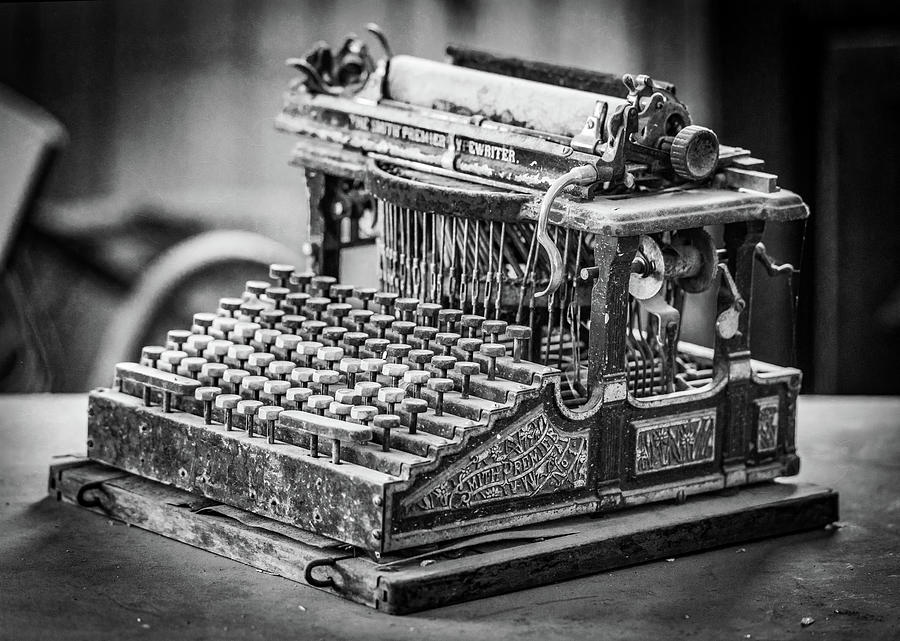 Smith Premier No 1 Typewriter - Bodie Ghost Town California Photograph by Duane Miller
