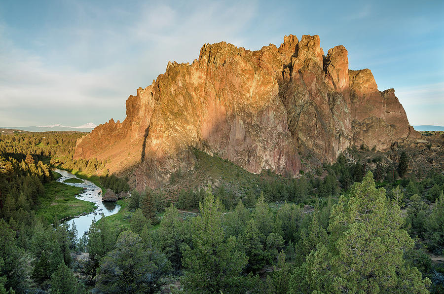 Smith Rock First Light Photograph by Greg Nyquist