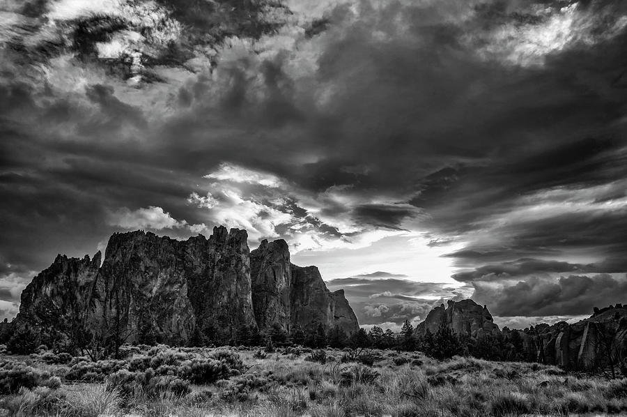 Smith Rock Fury Photograph by Steven Clark