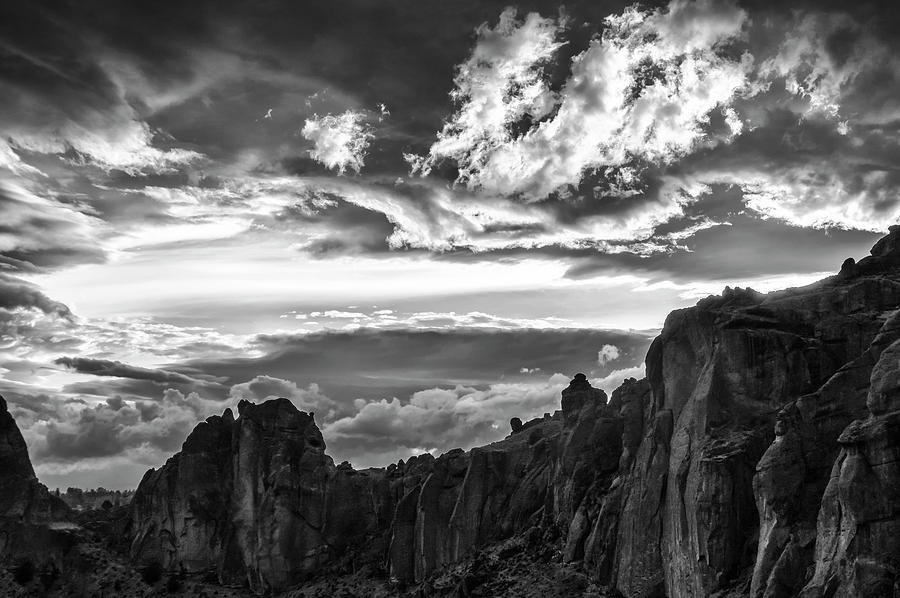 Smith Rock Skies Photograph by Steven Clark