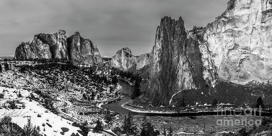 Smith Rock State Park Crooked River Photograph