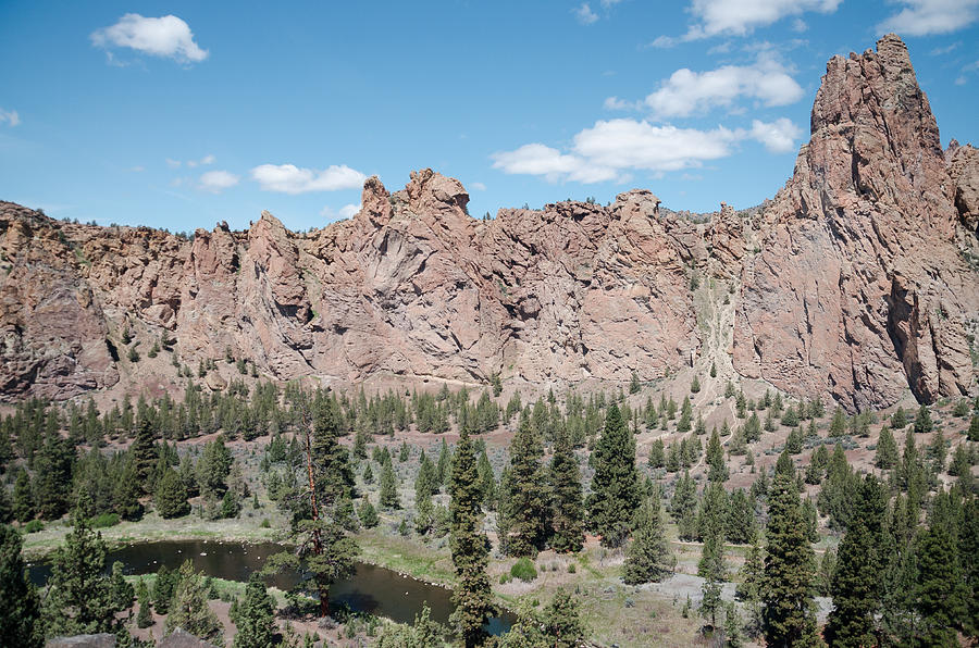 Smith Rock State Park Grandeur Photograph by Margaret Pitcher