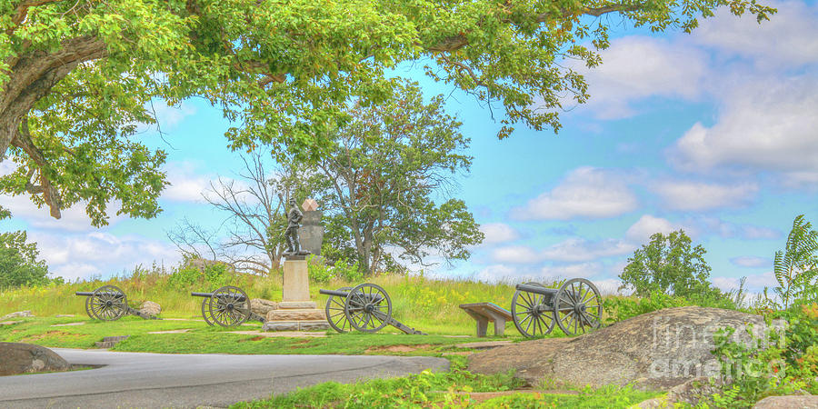 Smiths Battery Devils Den Gettysburg Digital Art by Randy Steele