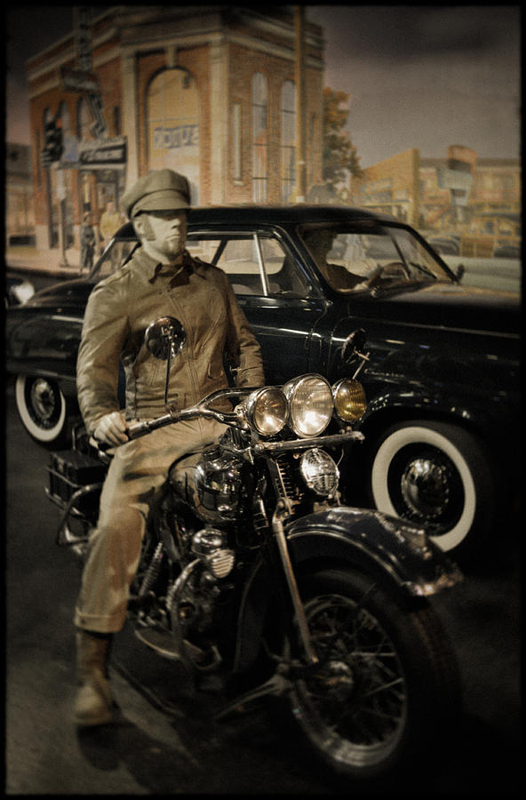 Smithsonian Institute Motorcycle Photograph by Kyle Hanson