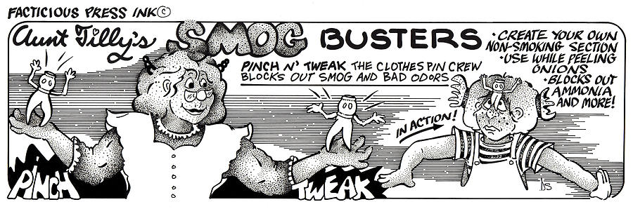 Smog Busters Drawing by Dawn Sperry
