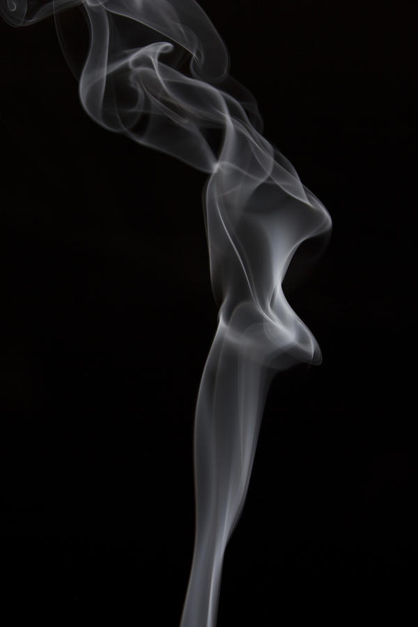 Black And White Photograph - Smoke 2 by Rajeev Ranjan