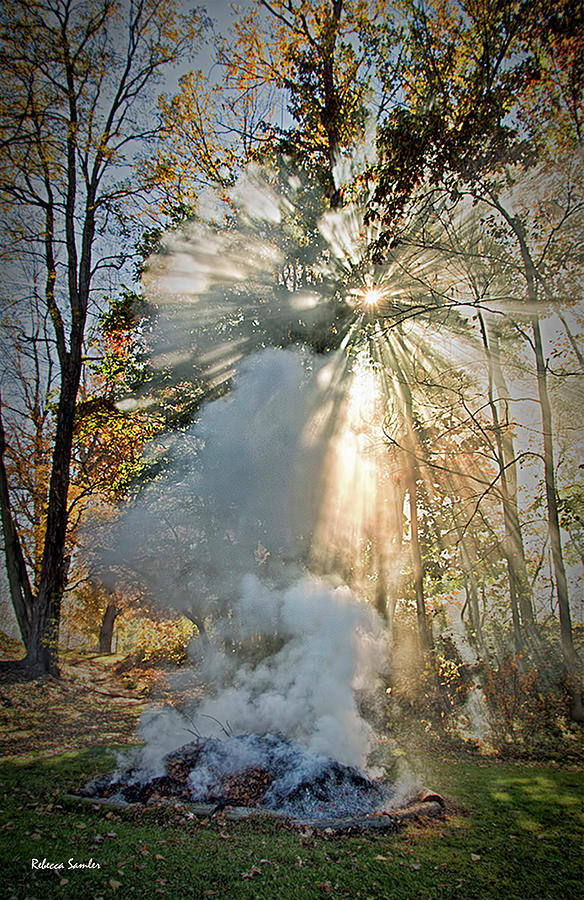 Smoke and Fire Photograph by Rebecca Samler