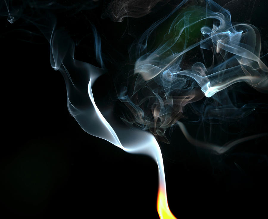 Smoke Photograph by Christopher Johnson