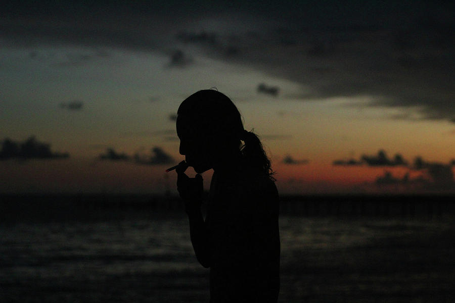 Smoke Cigarettes On Sunset Photograph by Arvy Weindo Sianturi