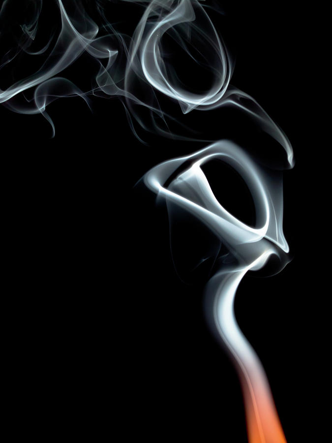 Smoke Design Photograph by Christopher Johnson