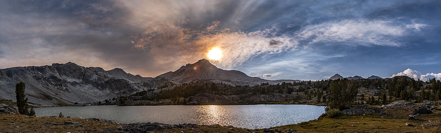 Mountain Photograph - Smoke From A Distant Fire by Cat Connor