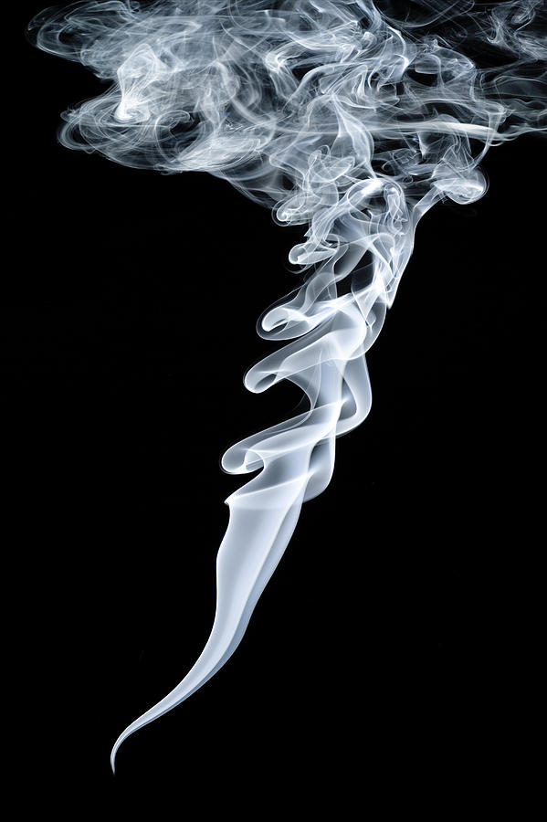 Pattern Photograph - Smoke Patterns by Paul Rapson